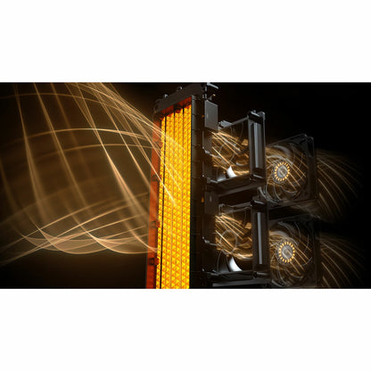 Dreo Solaris 628 Ceramic Tower Heater 2000W Oscillating Remote Control Black