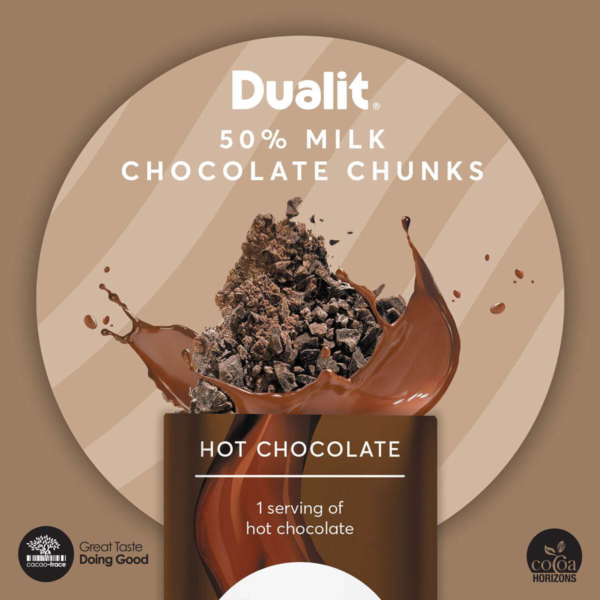 Dualit Max Milk Frother Hot Chocolate Maker 580ml Cordless Black Jug 1.1kg