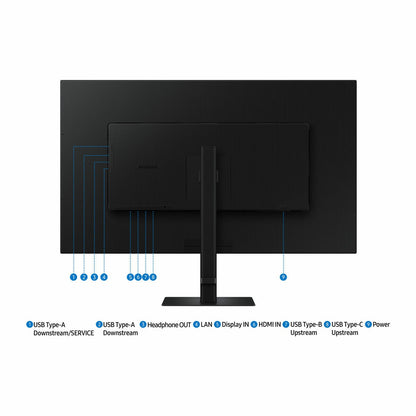 Samsung S80UD 37 Inch 4K Ultra HD VA Monitor 60Hz 5ms Black LS37D800UAUXXU