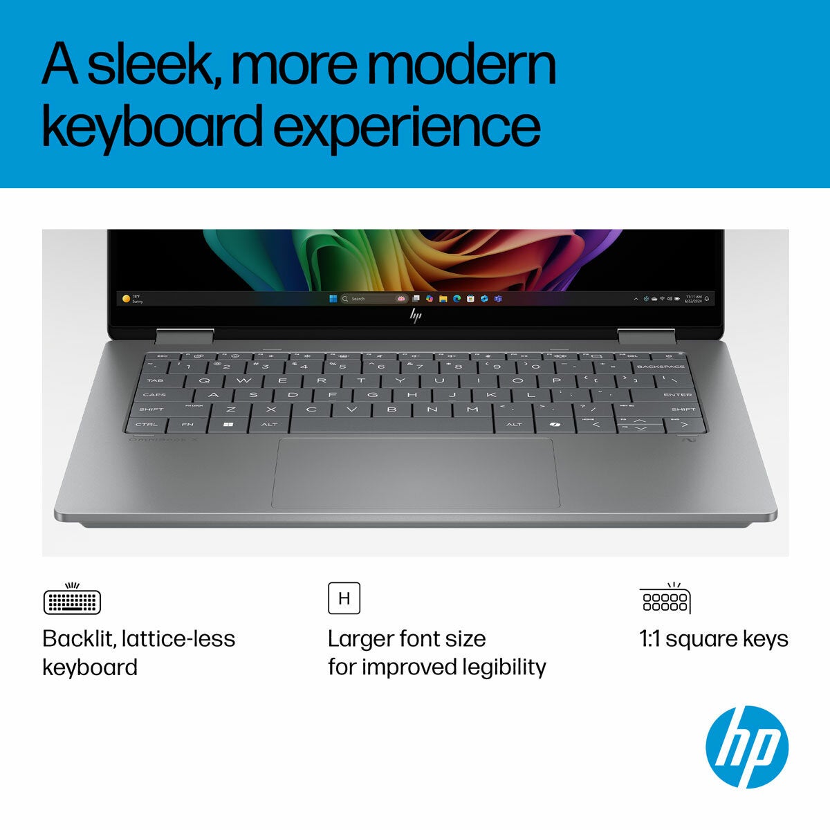 HP Omnibook X 14 Flip 2-in-1 Convertible Laptop AMD Ryzen AI 7 16GB 1TB OLED