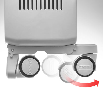 De'Longhi Dragon 4 Oil Filled Radiator 2500W TRDSX41025E 3 Settings Timer