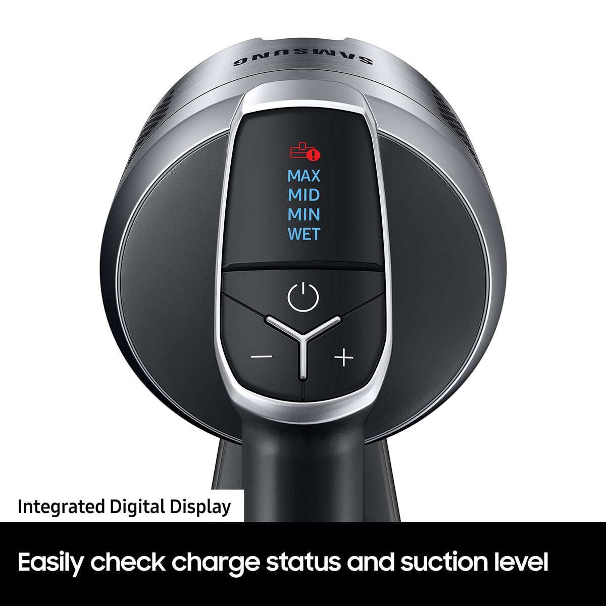 Samsung Jet 75E Complete Stick Vacuum Cleaner 200W HEPA Filter Black 60 Min
