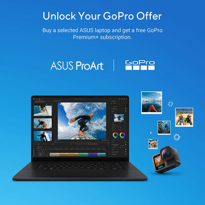 ASUS ProArt H7606WR 16" 4K OLED Laptop AMD Ryzen AI 9 32GB 2TB RTX 5070 Ti