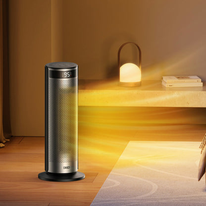 Dreo Solaris 628 Ceramic Tower Heater 2000W Oscillating Remote Control Black