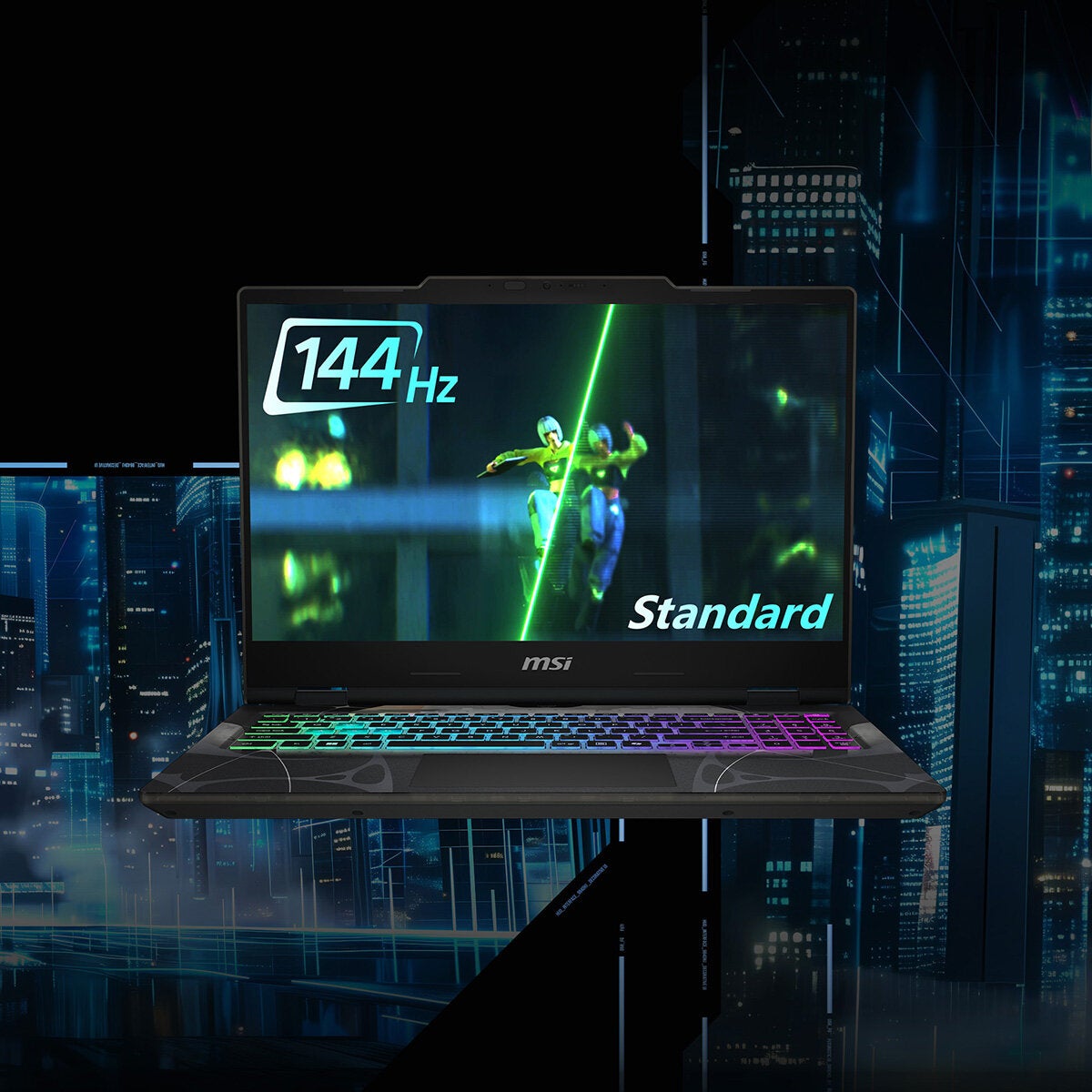 MSI Cyborg 15 Gaming Laptop RTX 5060 Core 7 16GB 1TB SSD 144Hz FHD Black