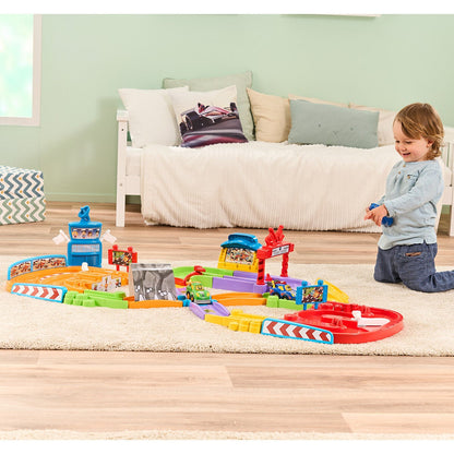 VTech Toot-Toot Drivers Super Circuit RC Raceway Car Track Playset Age 1-5