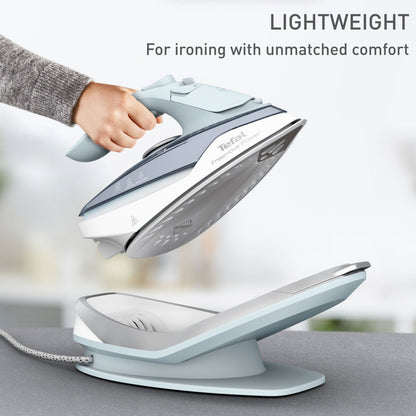 Tefal Freemove FV6642G0 Cordless Steam Iron 2500W Blue Anti-Drip 0.96kg