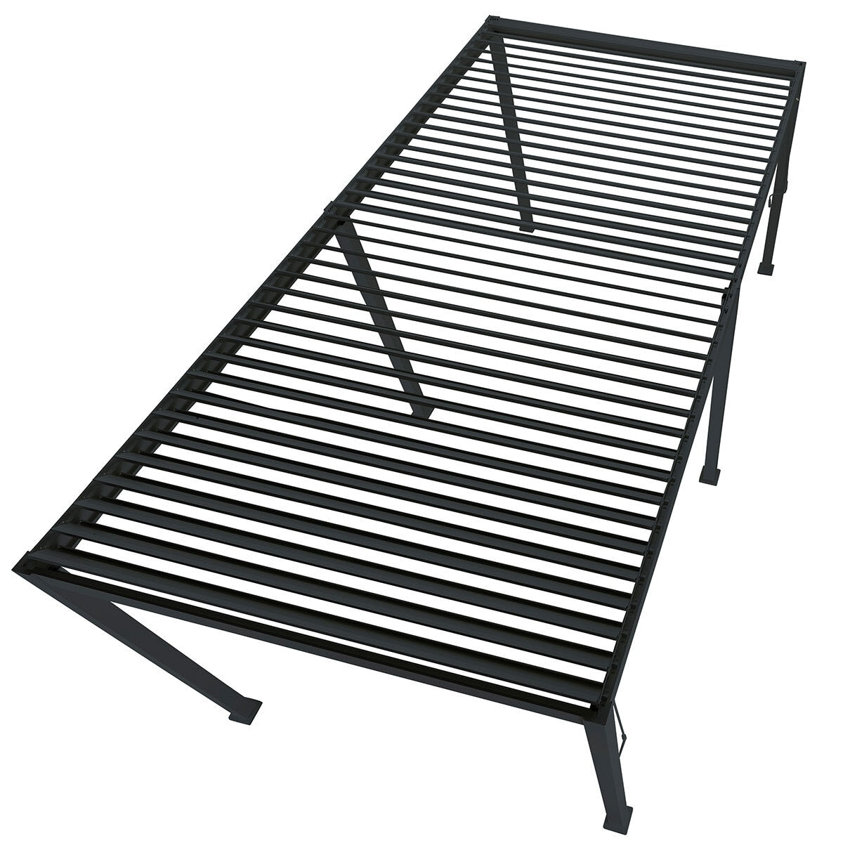 Mirador Louvered Aluminium Pergola 10x20ft Adjustable Anthracite Garden e x 5.9m