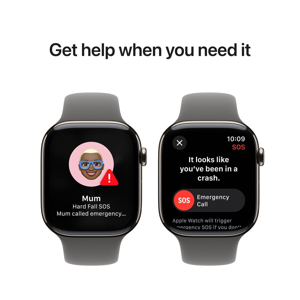 Apple Watch Series 10 GPS Cellular 46mm Natural Titanium Smartwatch MWY93QA/A