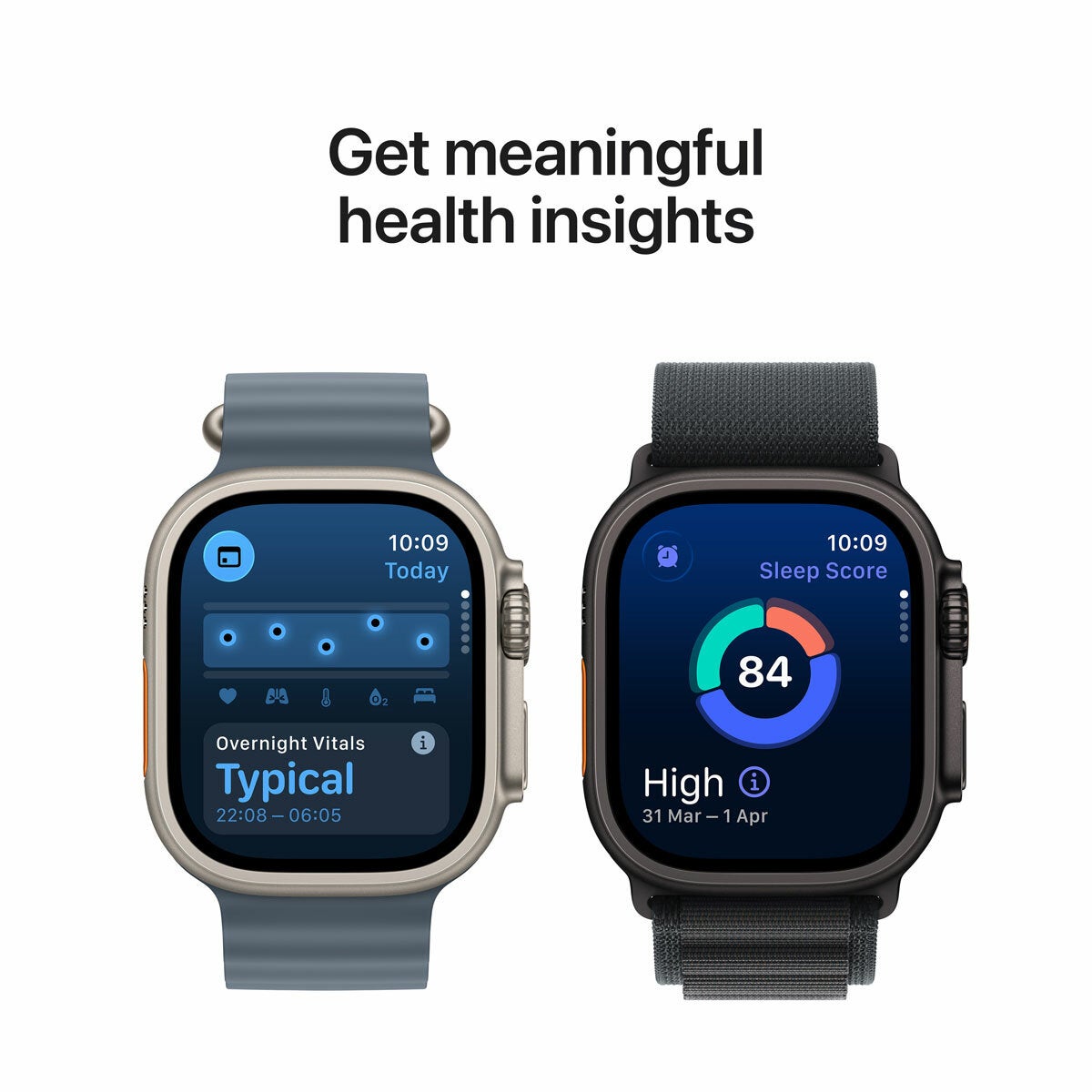 Apple Watch Ultra 3 GPS Cellular 49mm Titanium Black Band Smartwatch MF1T4DH/A