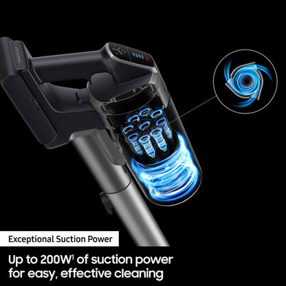 Samsung Jet 75E Complete Stick Vacuum Cleaner 200W HEPA Filter Black 60 Min
