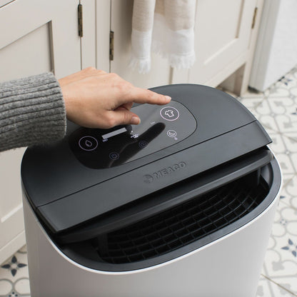 Meaco Arete Two 25L Dehumidifier Air Purifier Charcoal 4 5 Bedroom 250W